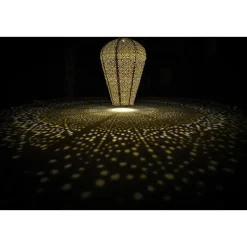 Lumiz Solar Buitenlampion - Sashiko Balloon - XL - Licht Taupe Online