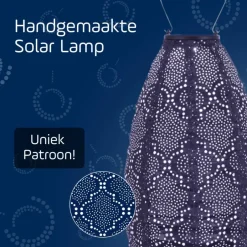 Lumiz Solar Lampion Bazaar Long Oval - 20 cm - Future Dusk Clearance