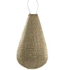 Lumiz Solar Lampion Fiore Drop - 28 cm - Goud Online