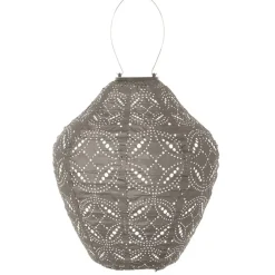 Lumiz Solar Lampion Mandela Jar - 30 cm - Taupe Hot