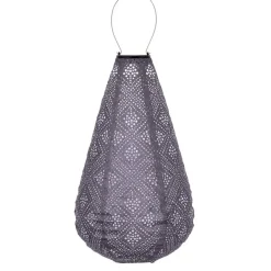 Lumiz Solar Lampion Topaze Drop - 28 cm - Lichtpaars Outlet