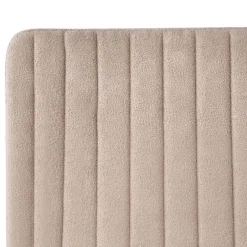 Leen Bakker LUNAN - Tweepersoonsbed - Beige - 120 x 200 cm - Bouclé Discount