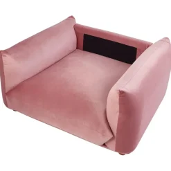 Beliani LUVOS - Fauteuil - Roze - Fluweel Online