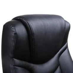 ACAZA Luxe design manager bureaustoel - kunstleer - zware belasting - zwart