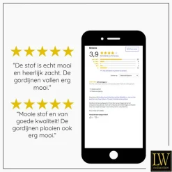 LW Collection Gordijnen Rood 245x290cm Velvet Kant en klaar 1 stuk Discount