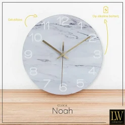 LW Collection Keukenklok Noah 30cm Outlet