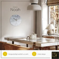 LW Collection Keukenklok Noah 30cm Outlet