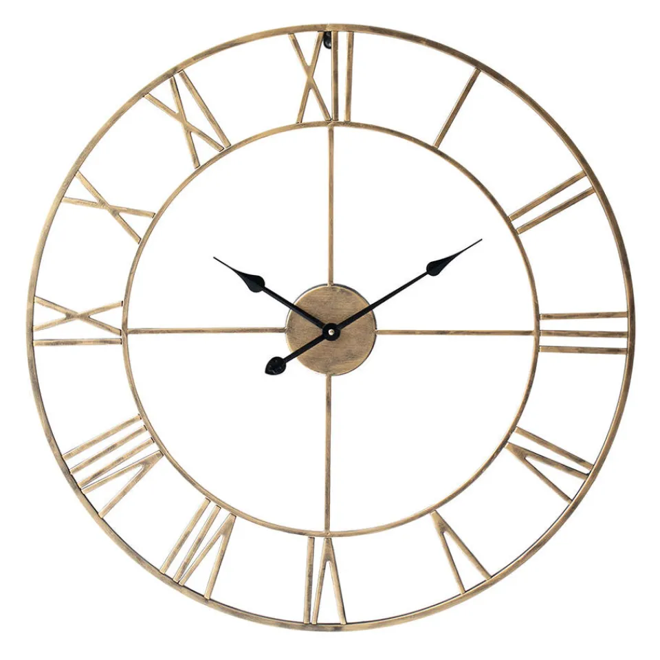 LW Collection Wandklok XL Olivier Goud 80cm Hot