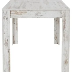 Loft24 Lynn - Eettafel 120x90 cm 6 personen in antiek wit MDF New