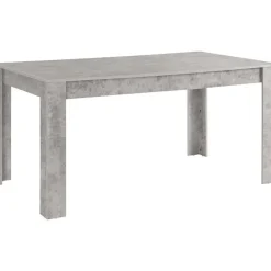 Loft24 Lynn - Eettafel 160x90 cm voor 8 in MDF beton Hot