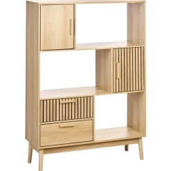 Leen Bakker LYNWOOD - Boekenkast - Lichthout - MDF Sale