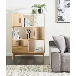 Leen Bakker LYNWOOD - Boekenkast - Lichthout - MDF Sale