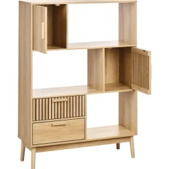 Leen Bakker LYNWOOD - Boekenkast - Lichthout - MDF Sale