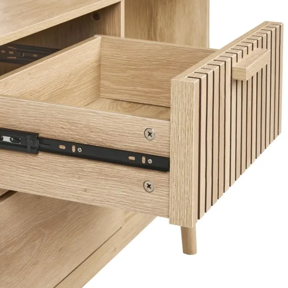 Leen Bakker LYNWOOD - Boekenkast - Lichthout - MDF Sale