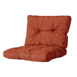 Madison - Florance Rugkussen Panama terra - Ca. 43x60 cm - Set van 2 Online