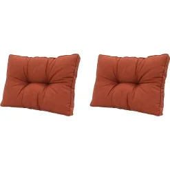 Madison - Florance Rugkussen Panama terra - Ca. 43x73 cm - Set van 2 Sale