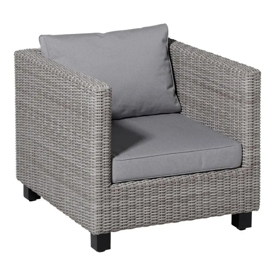 Madison - Lounge Profi-Line Manchester light grey - Ca. 40x60 cm - Set van 2 Outlet