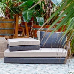 Madison - Lounge Profi-Line Zitkussen Dark grey - Ca. 60x60 cm - Set van 2 Best