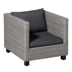 Madison - Lounge Profi-Line Zitkussen Panama grey - Ca. 60x60 cm - Set van 2 Online