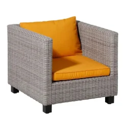 Madison - Lounge Profi-Line Zitkussen Panama golden glow - 60x60 cm - Set van 2 Sale
