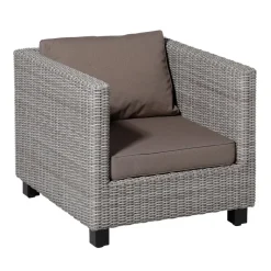 Madison - Lounge Profi-Line Manchester taupe - Ca. 43x73 cm - Set van 2 Discount