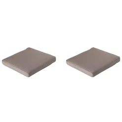 Madison - Lounge Profi-Line Zitkussen Panama taupe - Ca. 60x60 cm - Set van 2