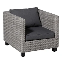 Madison - Lounge Profi-Line Zitkussen grey - Ca. 60x60 cm - Set van 2 Clearance