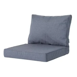Madison - Lounge Profi-Line Zitkussen Manchester grey - 60x60 cm - Set van 2 Online