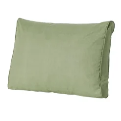 Madison - Lounge Rugkussen Basic green - Ca. 43x73 cm - Set van 2 Best