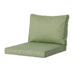 Madison - Lounge Rugkussen Basic green - Ca. 43x73 cm - Set van 2 Best