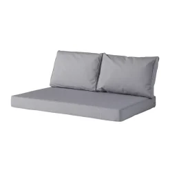 Madison - Lounge Zitkussen Manchester light grey - Ca. 120x80 cm