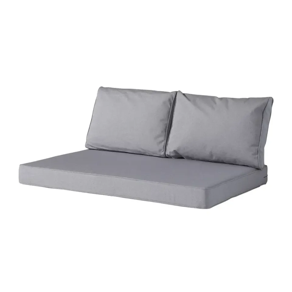 Madison - Lounge Zitkussen Manchester light grey - Ca. 120x80 cm