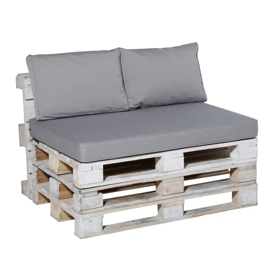 Madison - Lounge Zitkussen Manchester light grey - Ca. 120x80 cm