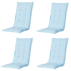 Madison - Tuinstoelkussen Hoge Rug Panama skyway - Ca. 123x50 cm - Set van 4 Hot