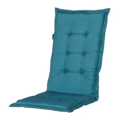 Madison - Tuinstoelkussen Lage Rug Panama sea blue - Ca. 105x50 cm - Set van 4 Discount