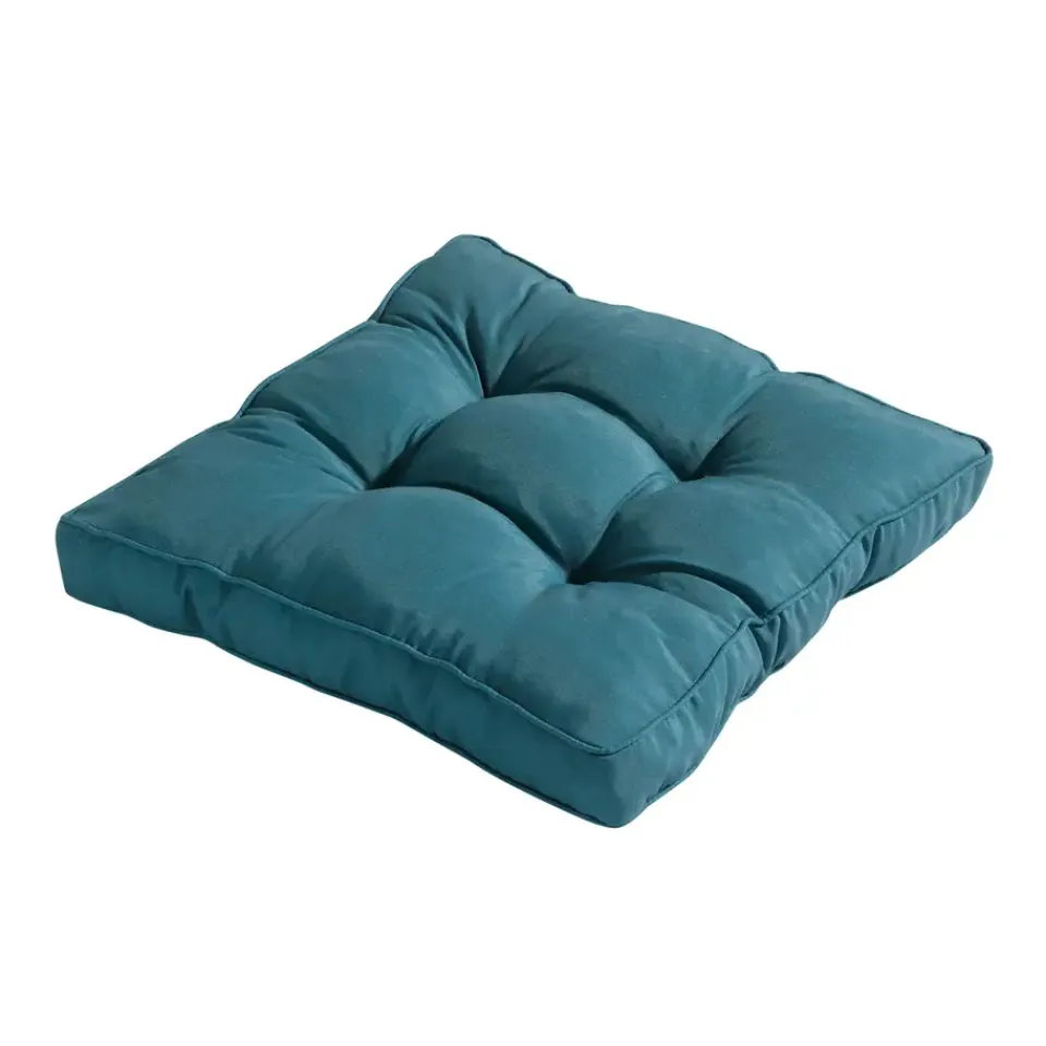 Madison - Zitkussen Florance Panama sea blue - Ca. 47x47 cm - Set van 4 Online