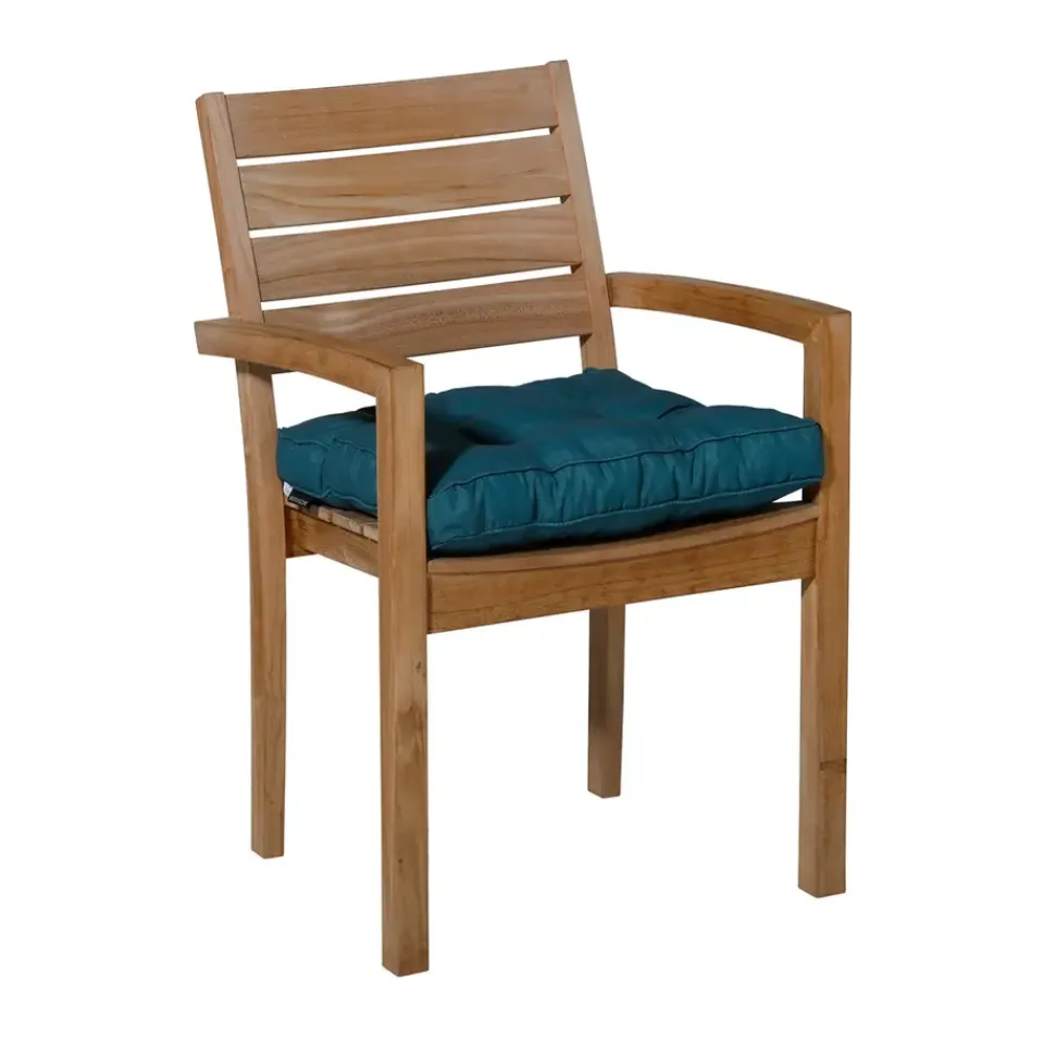 Madison - Zitkussen Florance Panama sea blue - Ca. 47x47 cm - Set van 4 Online