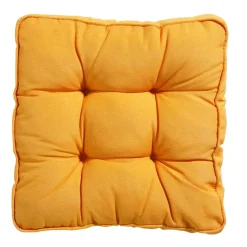 Madison - Zitkussen Florance Panama golden glow - Ca. 47x47 cm - Set van 4 Clearance