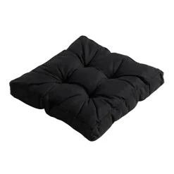 Madison - Zitkussen Florance Panama black - Ca. 47x47 cm - Set van 4 Clearance