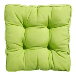 Madison - Zitkussen Florance Panama lime - Ca. 47x47 cm - Set van 4 Clearance