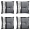 Madison - Zitkussen garden grey - Ca. 50x50 cm - Set van 4 Best