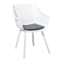 Madison - Zitkussen Manchester denim grey - Ca. 40x40 cm - Set van 4 Discount