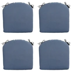 Madison - Zitkussen Panama safier blue - Ca. 46x48 cm - Set van 4 Hot