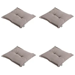 Madison - Zitkussen Panama jute - Ca. 50x50 cm - Set van 4