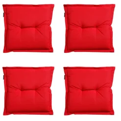 Madison - Zitkussen Panama red - Ca. 50x50 cm - Set van 4 Sale