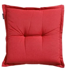 Madison - Zitkussen Panama brick red - Ca. 50x50 cm - Set van 4 Sale