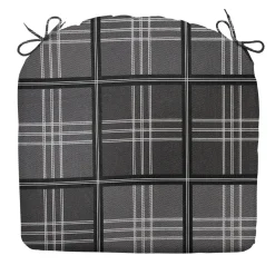 Madison - Zitkussen Patchy grey - Ca. 46x48 cm - Set van 4 Online