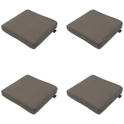 Madison - Zitkussen Taupe canvas eco+ - Ca. 40x40 cm - Set van 4 Discount
