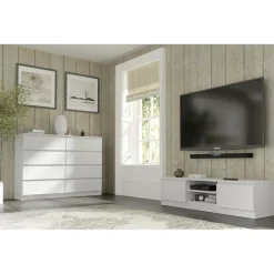 Homlando Maja dressoir S8 140 cm wit mat Online