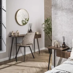 Giga Living Make-up Tafel Bruin Acaciahout - 120x35x76cm - Carve Hot